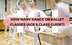 ballet kids at a dance studio with title how many dance or ballet?