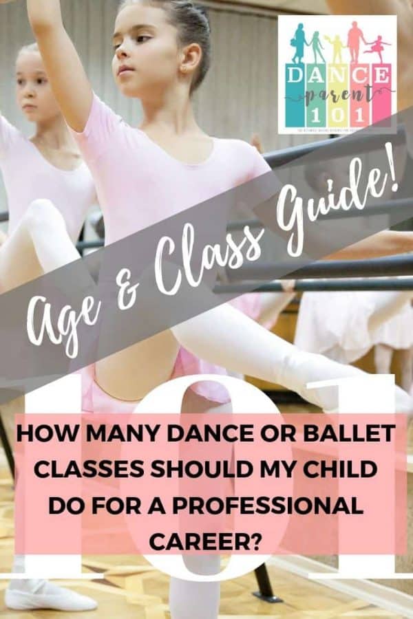 How Many Dance Or Ballet Classes Age Class Guide 