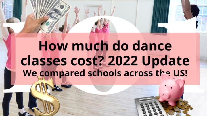Title Image - 2022 Update - How much do dance classes cost? We compare 50 schools across America!