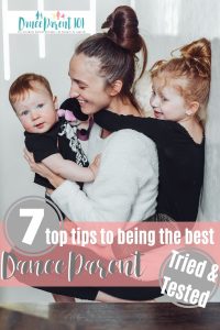 How to be a good dance parent: 7 tips from seasoned dance moms & dads. You don't have to be perfect, but getting a few things right can make you feel on top of the dance parenting game! #parenting #dance #ballet #balletclass