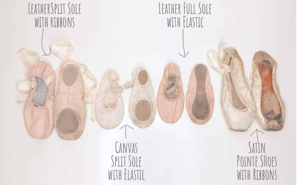 types of ballet flats