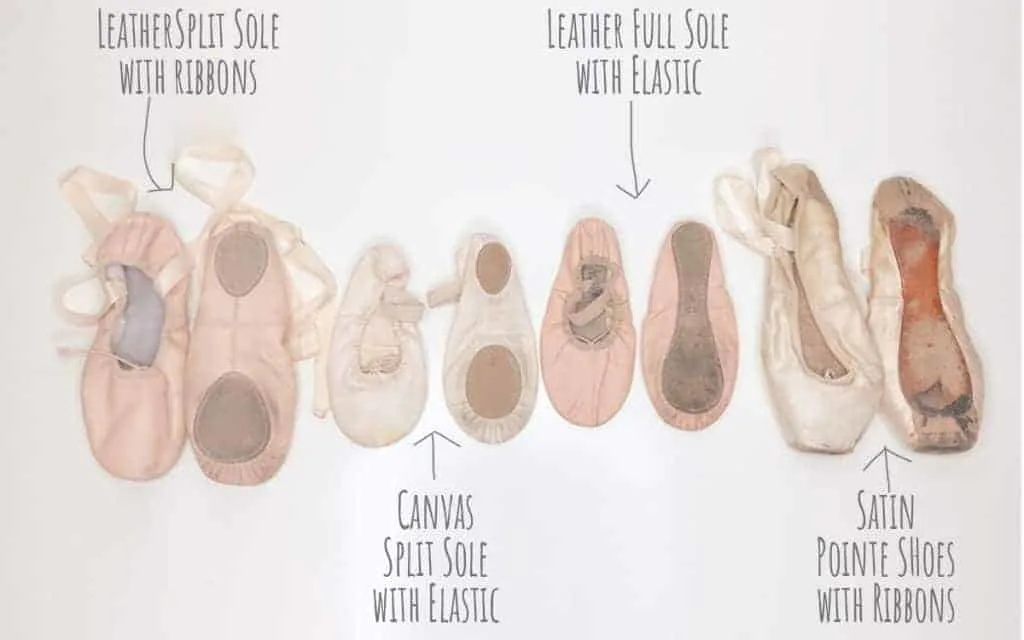 Ballet shoes for 2025 4 year old