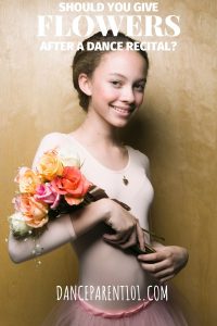 Do you need to give flowers or a gift after a dance recital? Do I get them for both boys and girls? Isn't my presence a present? #Dance #Ballet #Flowers #Gifts