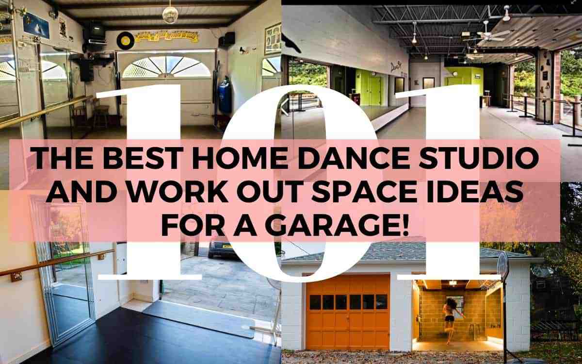 different pictures of dance studio garage- The Best Home Dance Studio and Exercise Room Ideas for a Garage