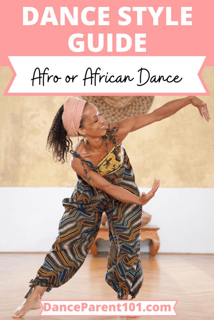 Woman doing African Dance