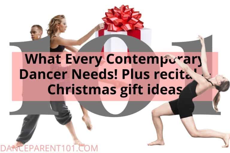 What Every Contemporary Dancer Needs! Plus recital & Christmas gift ideas