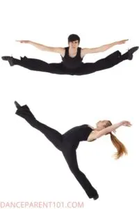 dancers doing jazz ballet