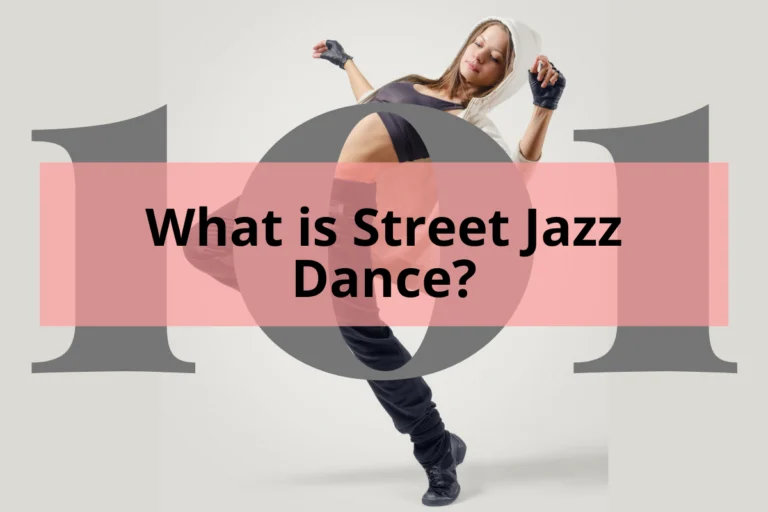 woman dancing street jazz with title What is Street Jazz Dance?