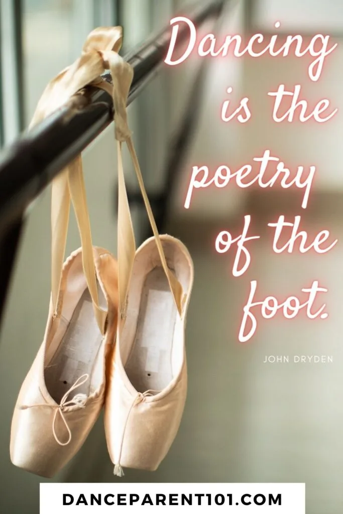 Dancing is the poetry  of the foot.