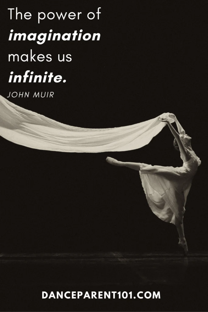 The power of imagination makes us infinite. (John Mur)