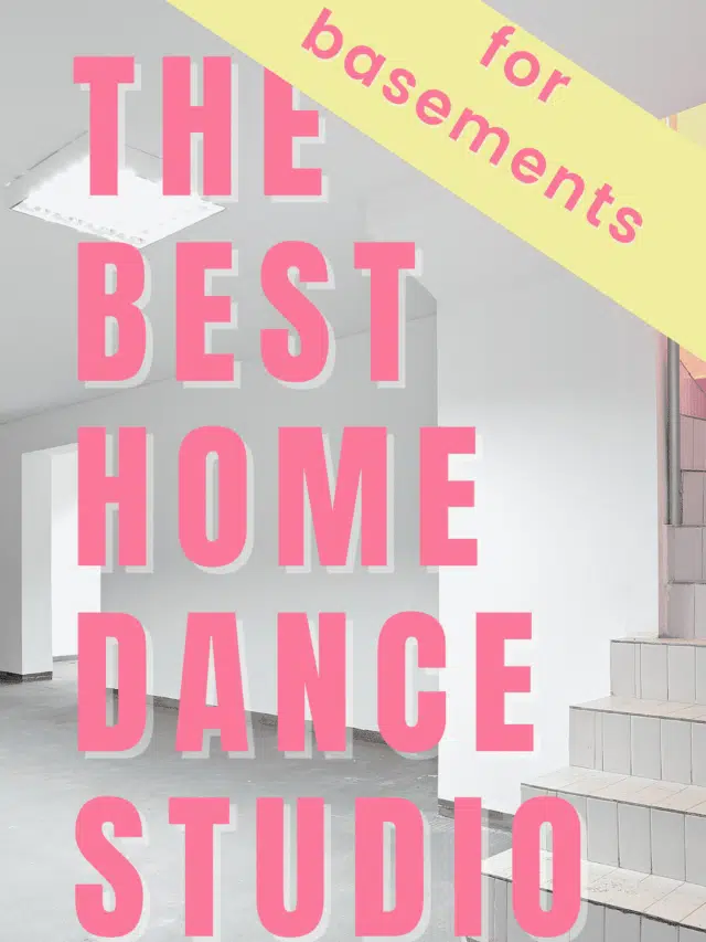 The Best Home Dance Studio and Work Out Space Ideas for Basements!