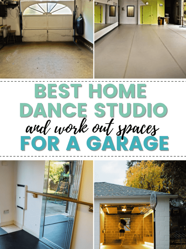 The Best Home Dance Studio and Exercise Room Ideas for a Garage