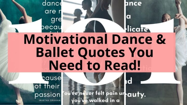motivational dance & ballet quotes