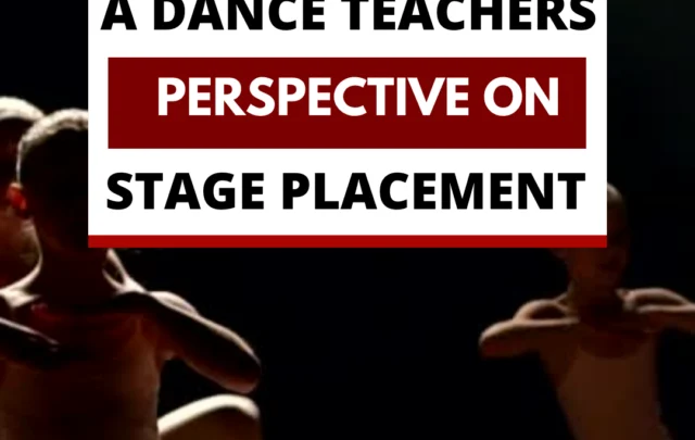 dancers dancing in the dark stage with title is the backrow bad? a dance teachers perspective on stage placement