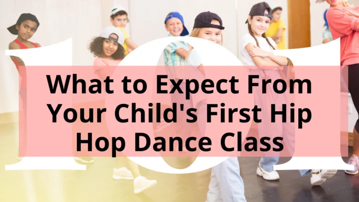 Kids with hats on backwards in a hip hop dance class Title What to Expect From Your Child's First Hip Hop Dance Class
