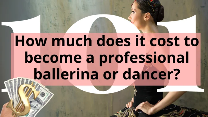 Title Image - How much does it cost to become a professional ballerina or dancer?