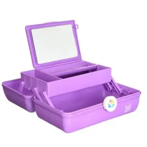 Image of caboodle cosmetic case open