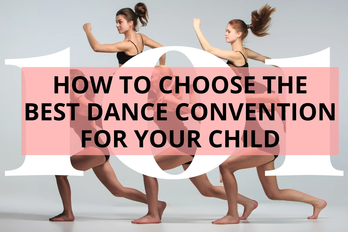 Title of the article in front of an image of 5 female dancers wearing black leotards and black shorts. Two are jumping in a running position and three are lunging in a running position.